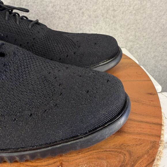 Cole Haan 2.ZERØGRAND Men’s 13M Black Stitchlite Wingtip Oxford Shoes C28527 main image 6